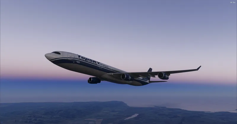 iniBuilds a340-300: TopSKY